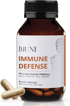IMUNI Apoyo Alergias e Inmunidad - Quercetina, Vitamina C, Zinc y D3 - 60 Cápsulas Veganas