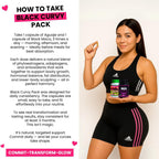 Aguaje y Maca Negra en Cápsulas para Mujer - Pack Curvy Negro - Curvy Fruit