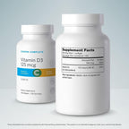 Cooper Complete Vitamina D3 5000 UI, Colecalciferol, 120 Cápsulas Blandas