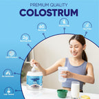 Vitamatic Calostro Bovino en Polvo - 50% IgG - 120g (60 dosis)