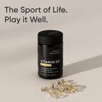 Sports Research Vitamina D3 5000 IU con Aceite de Coco MCT - 30 Cápsulas Blandas