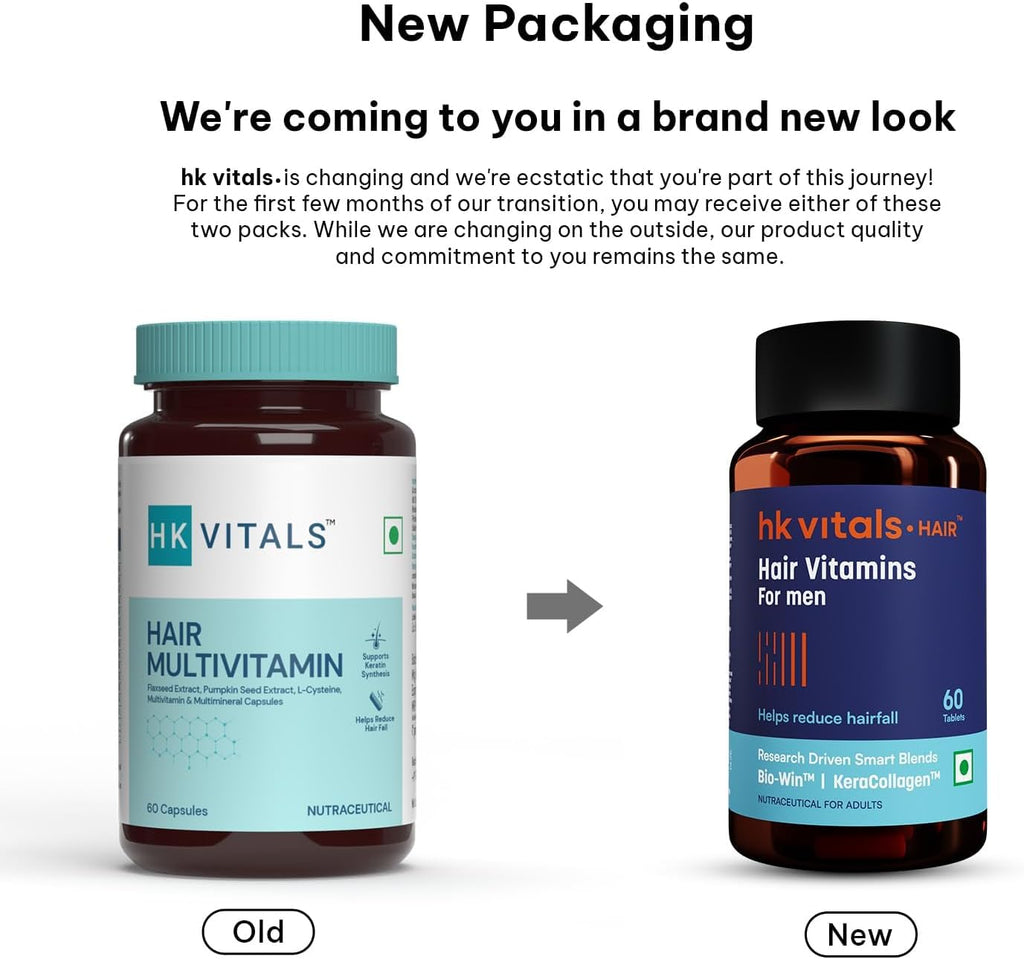 Vitals Hair Vitamin con Biotina y Bloqueadores DHT (60 Cápsulas)