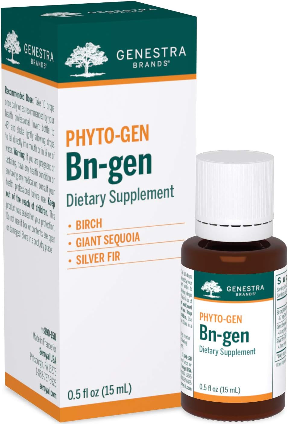 Genestra Brands Bn-gen | Herbal Supplement of Birch, Redwood and Silver Fir | 15 ml