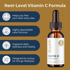 Zenith Labs Nano C – Gotas de Vitamina C Líquida para Adultos
