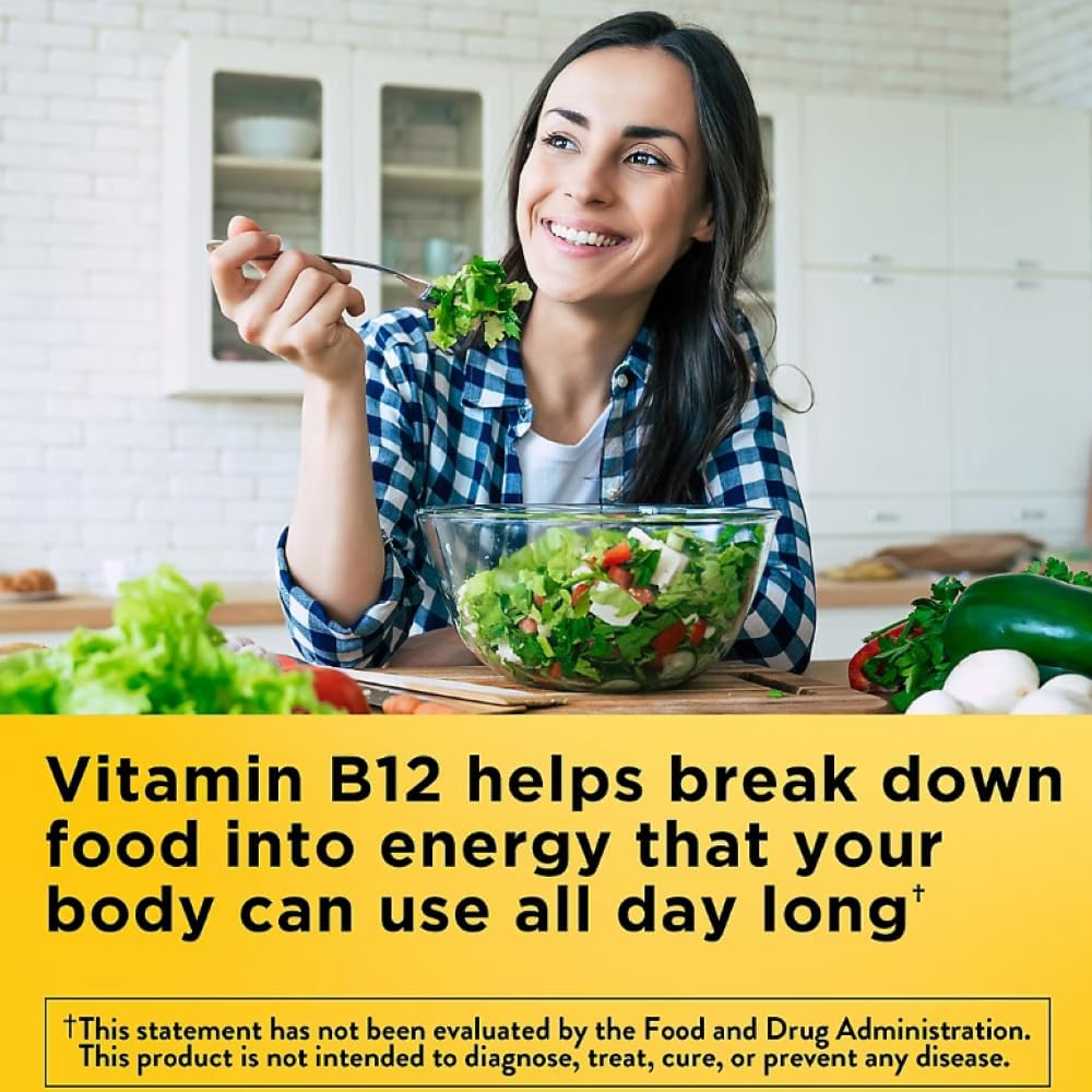 Nature Made Vitamina B12 Gominolas Extra Strength 3000 mcg por 2 gominolas (160 unidades)