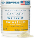 PERCOBA Calostro Bovino en Polvo – Apoyo Intestinal, Muscular e Inmunológico – 40 Dosis (120 g por dosis)