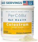 PERCOBA Calostro Bovino en Polvo – Apoyo Intestinal, Muscular e Inmunológico – 40 Dosis (120 g por dosis)
