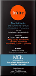 Invite Health Multivitamínico para Hombres - Complejo Diario con Maca, Quercetina y Beta-Sitosterol - Pack de 2 (60 Sobres)