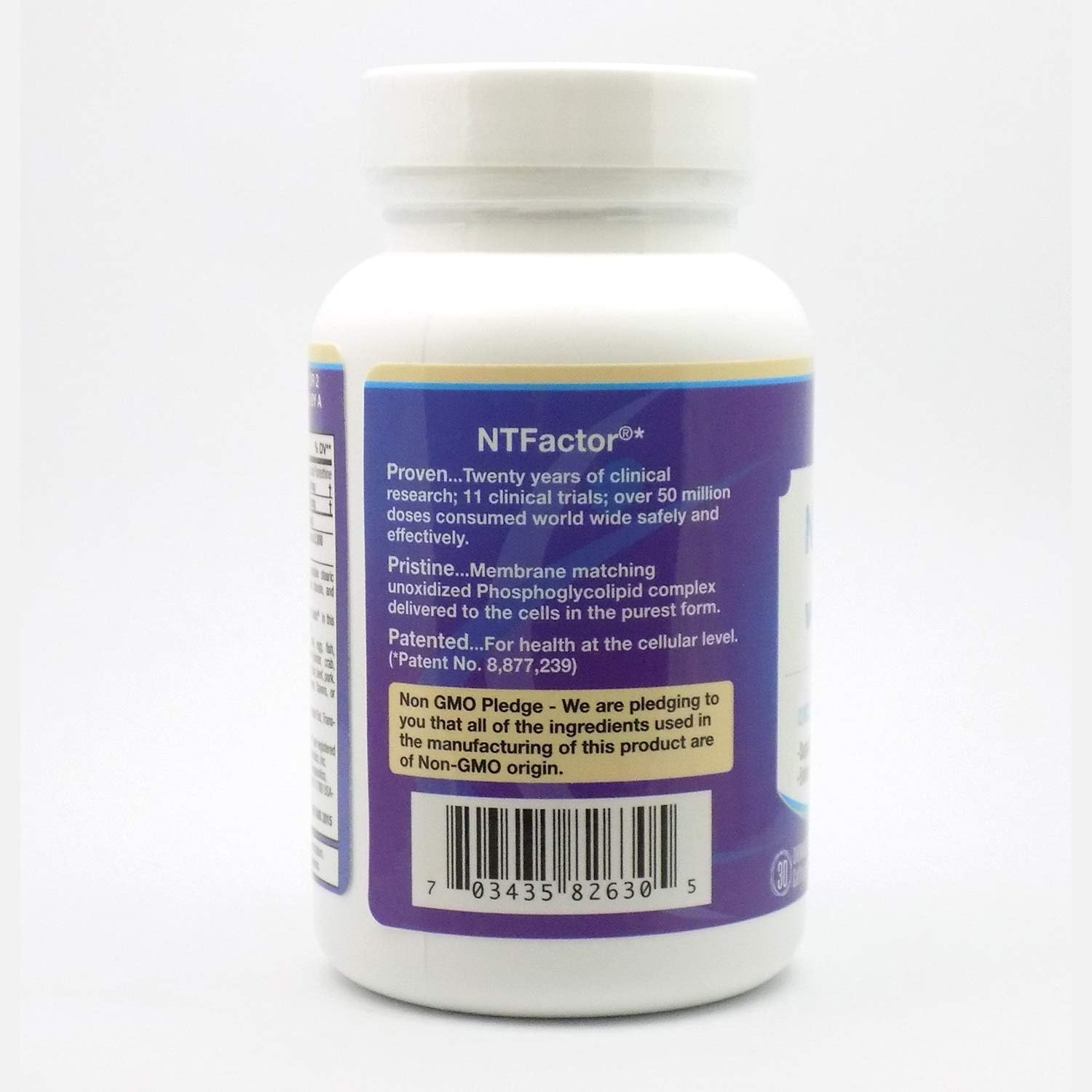 Nutritional Therapeutics D3/K2 con NT Factor - 30 Wafers Sabor Vainilla