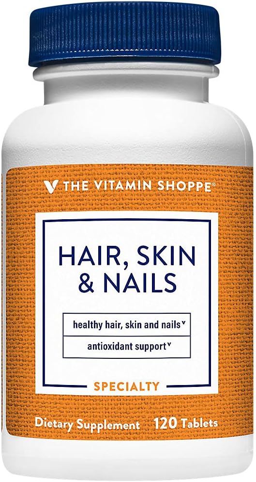 The Vitamin Shoppe Biotina 400 mcg - 120 Tablets