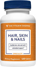 The Vitamin Shoppe Biotina 400 mcg - 120 Tablets
