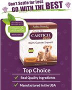 Amber NaturalZ Carticil Plus Suplemento Herbal para Perros - Apoyo Multisistémico (60 Días para Perros Medianos)