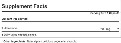 ANDREW LESSMAN L-Teanina 200 mg – 180 Cápsulas – Image 2