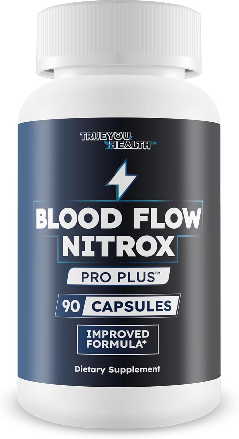 Blood Flow Nitrox Pro Plus - Suplemento de circulación sanguínea para hombres