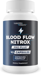 Blood Flow Nitrox Pro Plus - Suplemento de circulación sanguínea para hombres