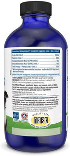 Nordic Naturals Omega-3 Pet, Unflavored - 8 oz (237 ml) - Fish Oil for Medium and Large Dogs