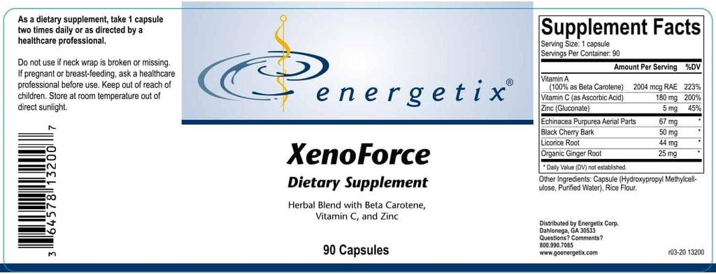 Xenoforce 90 cápsulas - Energetix