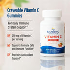Nordic Naturals Vitamina C Gomitas, Mandarina Ácida - 60 Gomitas - 250 mg Vitamina C