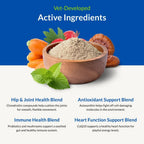 Ultimate Pet Nutrition Nutra Thrive Canine, Suplemento Nutricional en Polvo 40-en-1 para Perros