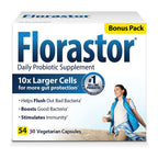 Florastor Diario Probiótico con Saccharomyces Boulardii CNCM I-745 (54 Cápsulas) Pack de 3