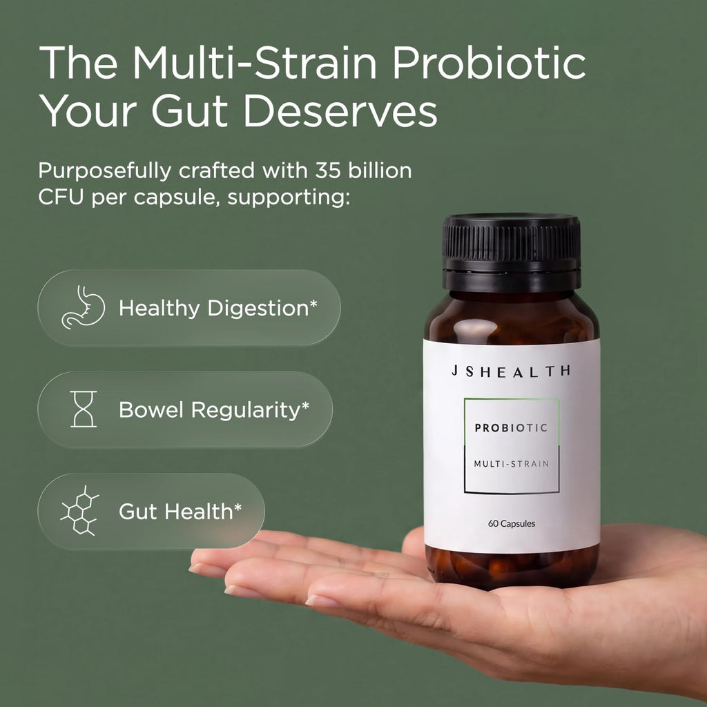 JSHealth Vitamins Fórmula de Salud Intestinal e Inmunidad - Probióticos