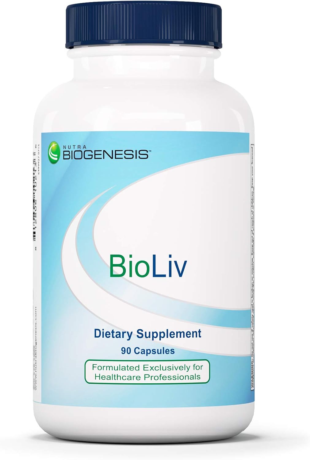Nutra BioGenesis BioLiv - Betaina HCL, Cardo Mariano, Diente de León, Colina y Remolacha - 90 Cápsulas