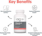 ARG Vitamina E Succinato - 400 IU - Cápsulas Vegetarianas