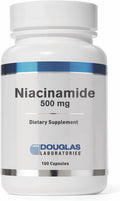 Douglas Laboratories Niacinamida | Vitamina B3 (Nicotinamida) | 100 Cápsulas