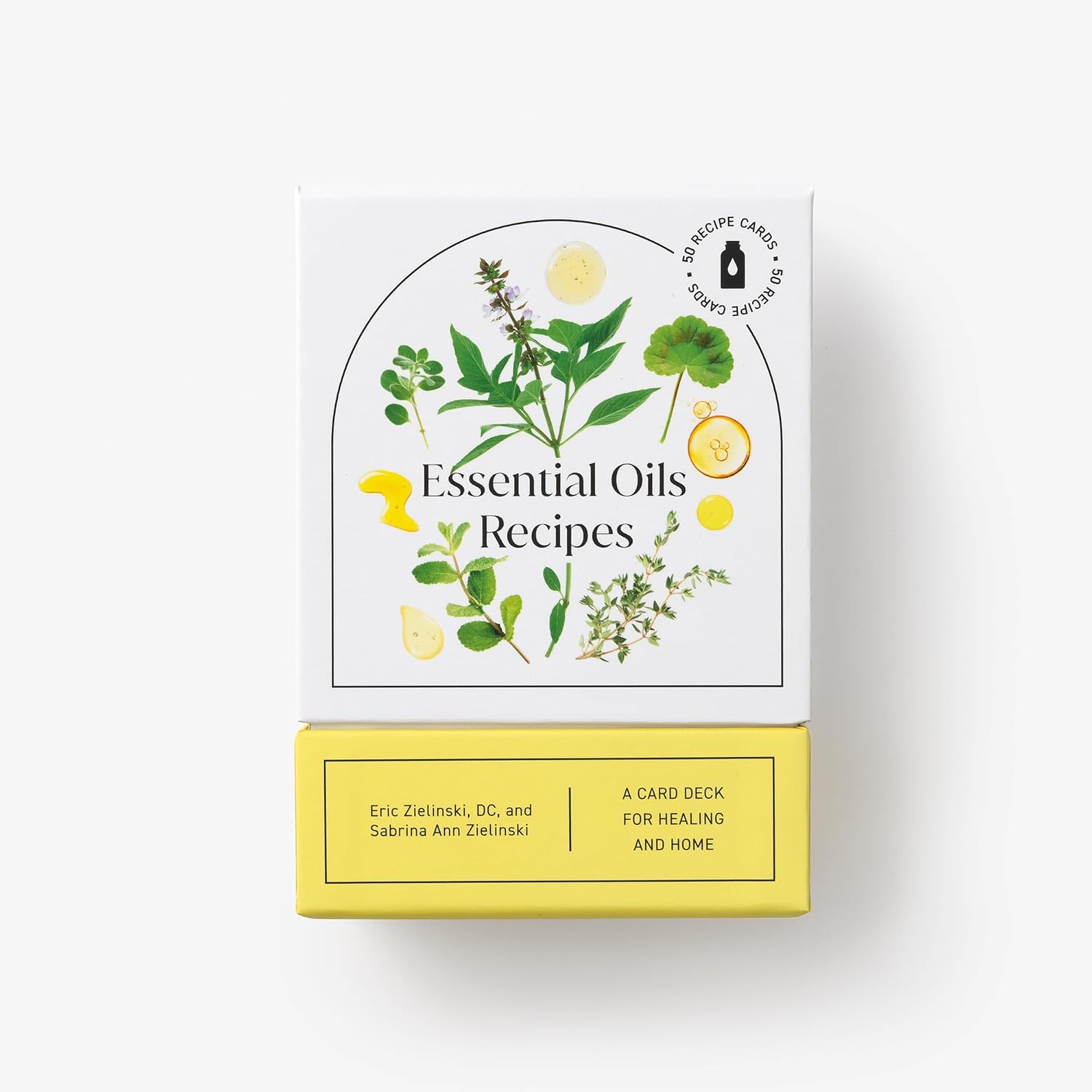 Essential Oil Recipes: 52-Card Deck for Healing and Home: 50 Recipes