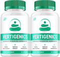 Vertigenics Cápsulas para la Memoria y Concentración - Fórmula Natural (2 Paquetes, 120 Cápsulas)