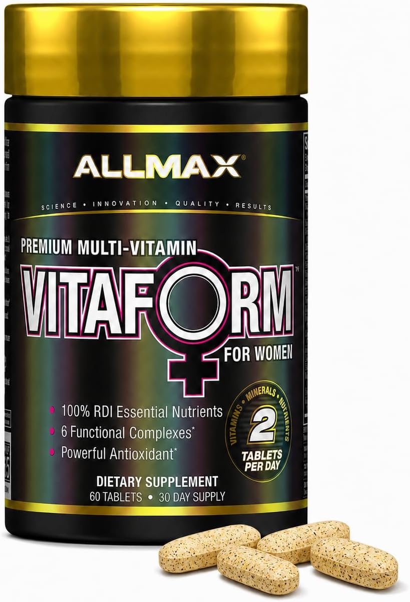 ALLMAX VITAFORM Multivitamínico para Mujeres - 60 Comprimidos (30 Dosis)
