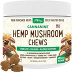 iHeartDogs Hemp Mushroom Chews para perros - 60 unidades