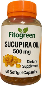 Aceite de Sucupira (Pterodon emarginatus) 500 mg - 60 Cápsulas - De Origen Vegetal