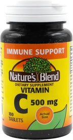 Nature's Blend Vitamina C 500 mg 100 Comprimidos