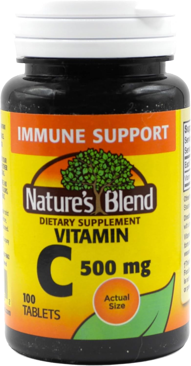 Nature's Blend Vitamina C 500 mg 100 Comprimidos