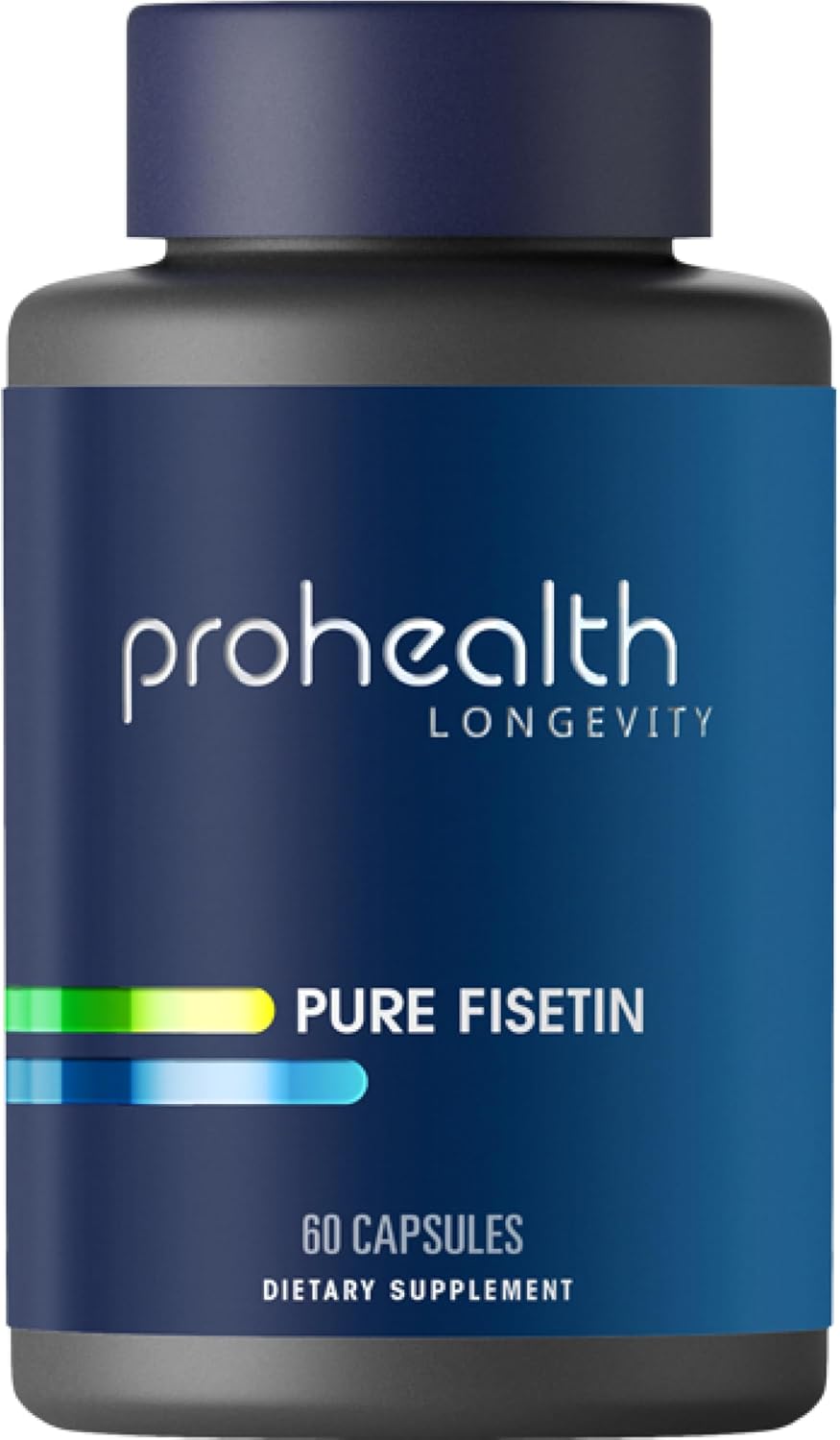 ProHealth Pure Fisetin 250mg - Suplemento de Fisetina Pura (60 Cápsulas)