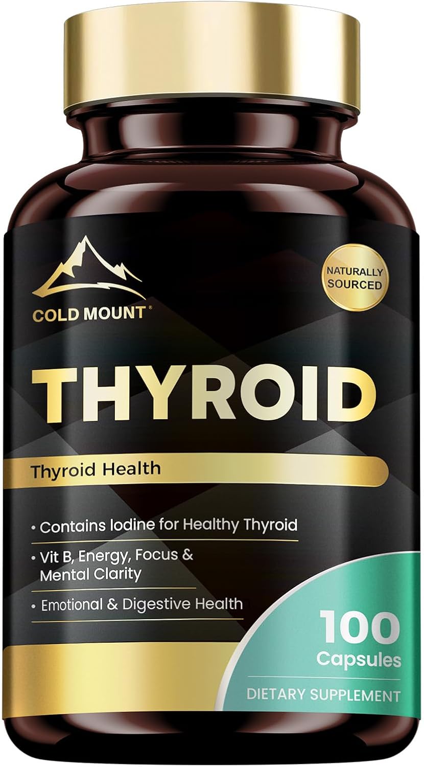 Suplemento para la Salud Tiroidea con Ashwagandha - 300 Cápsulas - MEGNETA