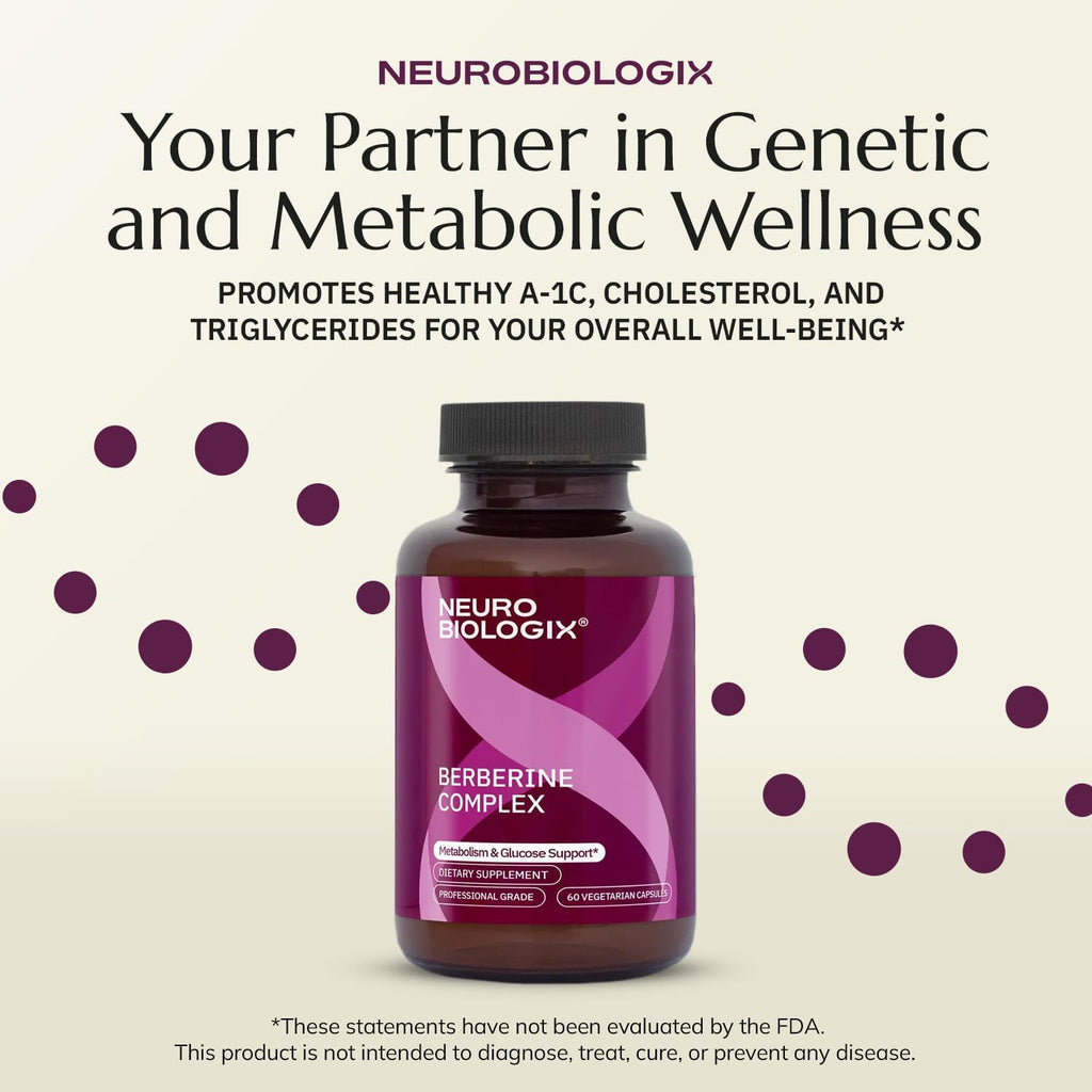 Neurobiologix Berberine Complex - 60 Cápsulas Vegetarianas