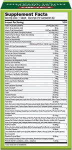 CATALO Multivitamínico para Mujeres y Hombres con Minerales – Fórmula de Origen Vegetal con 25 Vitaminas y Minerales Esenciales, Incluye 39 Frutas, Verduras, Setas y Hierbas – 60 Comprimidos