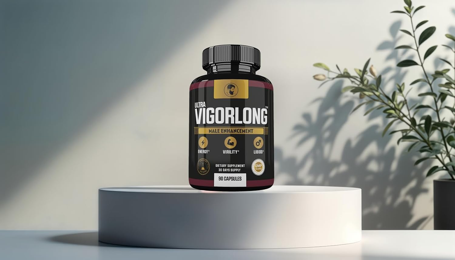 (2 Pack) Ultra VigorLong Supplement Advanced Formula, Ultra Vigor Long for Men, Ultra Vigorlong Capsules, 180 Count