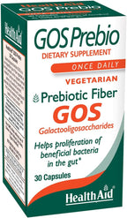 HealthAid GOSPrebio, Fibra Prebiótica, 30 Cápsulas Vegetales