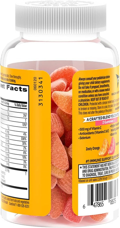 Airborne Gominolas de Vitamina C 500mg + – Vitamina E: contribuye a la protección de las células frente al daño – Image 3