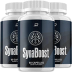 SynaBoost Suplemento Cerebral – Cápsulas para Memoria y Concentración (3 Unidades – 180 Cápsulas)