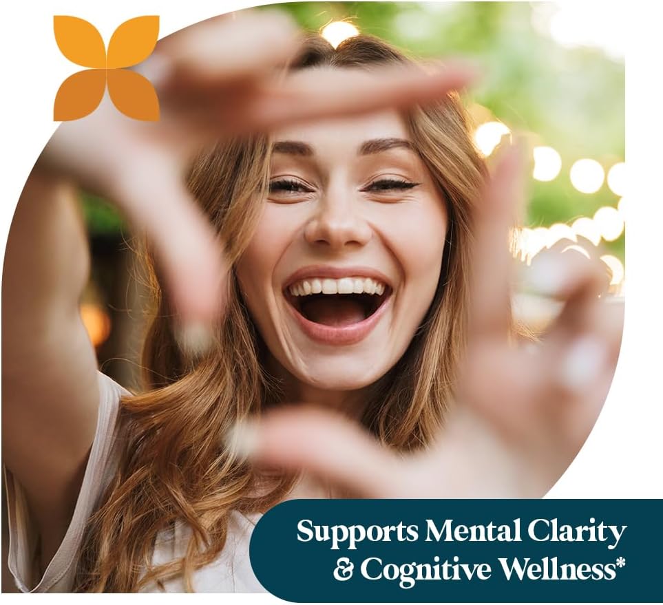 Pattern Wellness Complejo Cognitivo – Apoya la Salud Cerebral y la Claridad Mental – con Lion's Mane, Bacopa y Vitaminas B – 60 Cápsulas Vegetarianas
