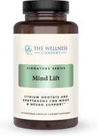 Mind Lift - Estado de ánimo, enfoque mental, defensa cognitiva - Litio, GABA, DHA L-Fenilalanina | 120 cápsulas (2 meses de suministro)