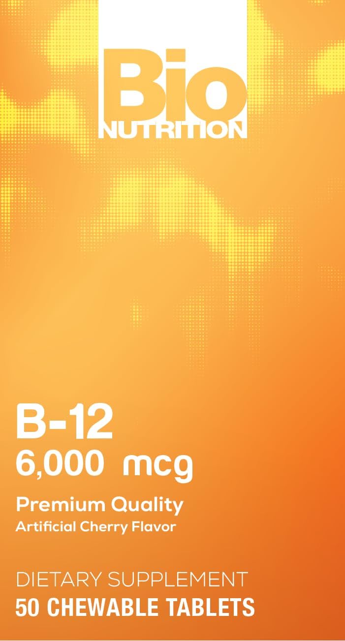 Bio Nutrition B-12 Sublingual 50 tabletas