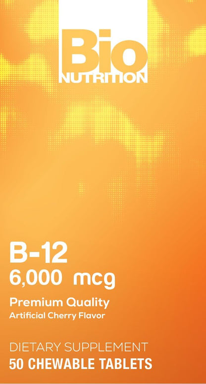 Bio Nutrition B-12 Sublingual 50 tabletas – Image 5