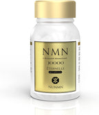 NUNMN NMN 30000 Éternelle β-Nicotinamide Mononucleotide, 60 Cápsulas
