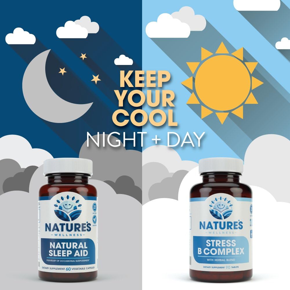 Nature's Wellness Complejo B para el Estrés y Estado de Ánimo