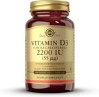 Solgar Vitamina D3 (Colecalciferol) 25 mcg (1000 UI) – 180 Comprimidos